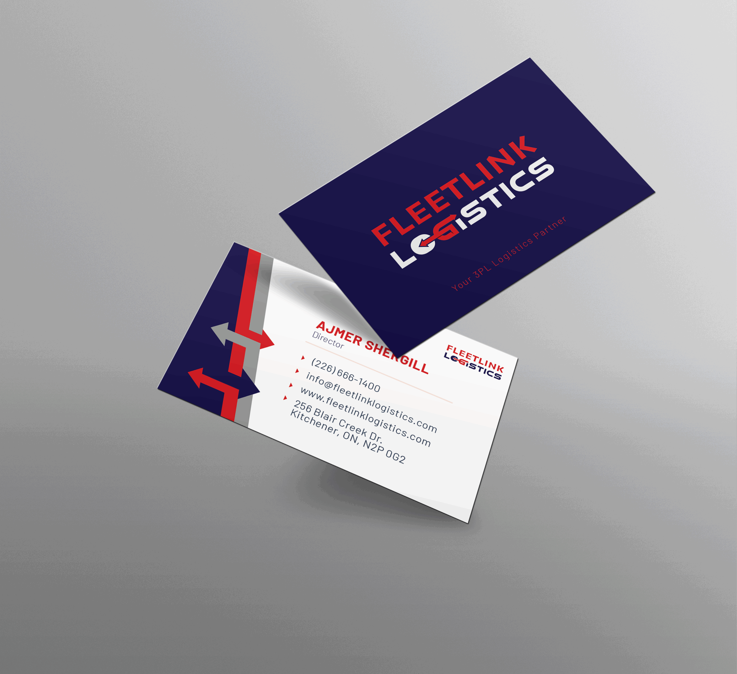 Fleetlink - business card