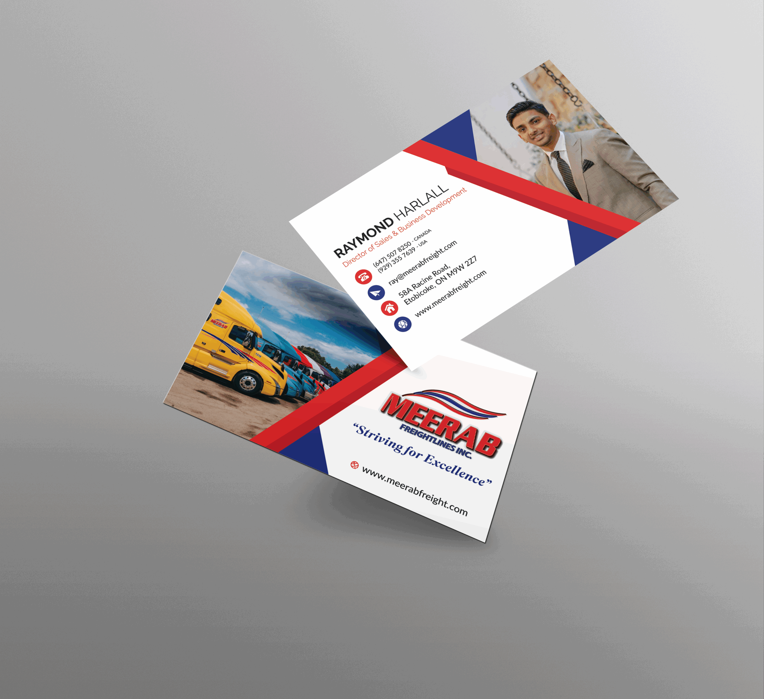 Meerab business card