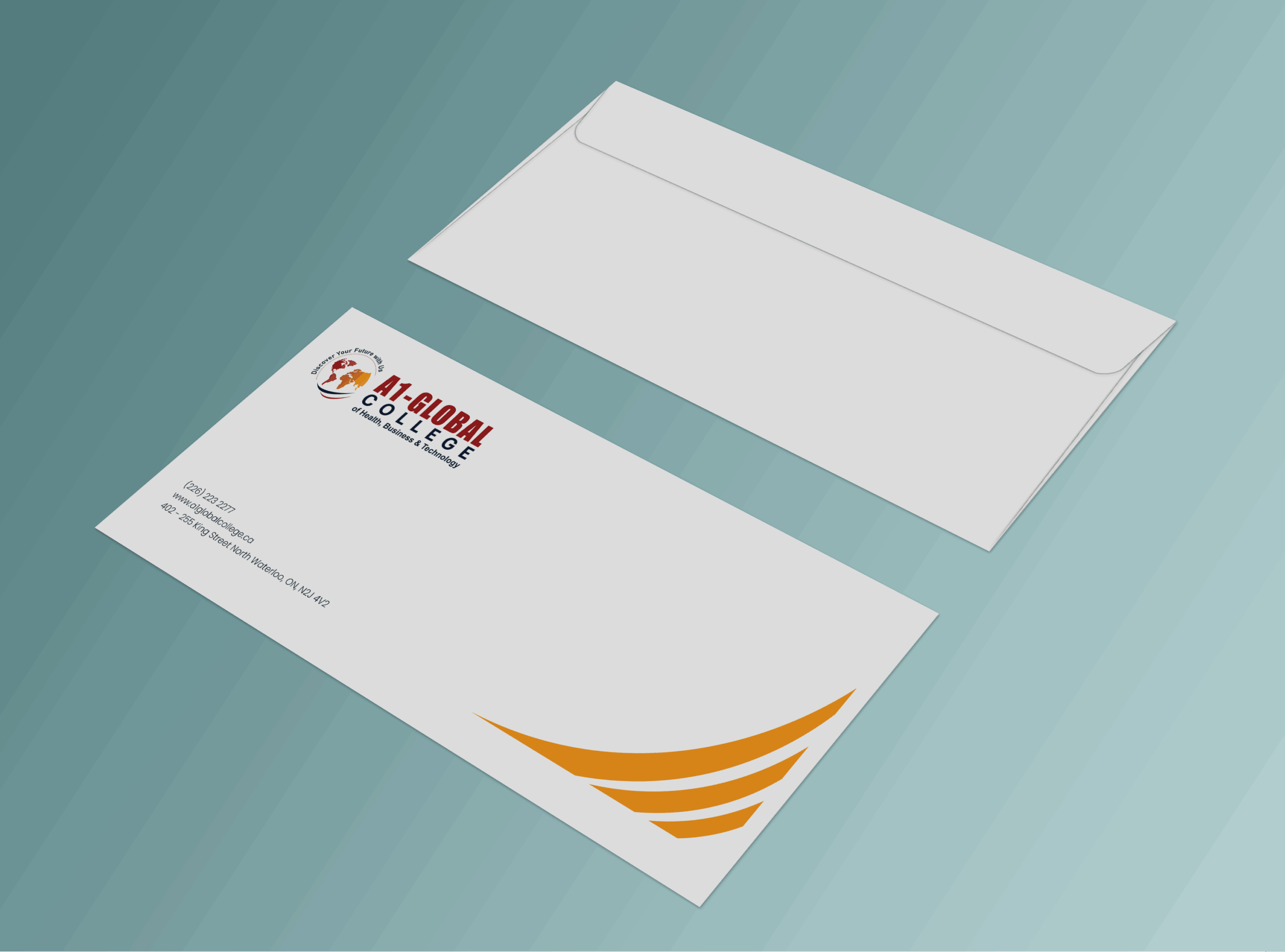 A1 Envelope mockup
