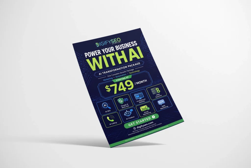 Digify - AI Package Flyer